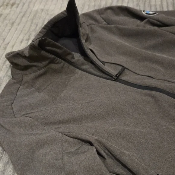 Men's Gray Performance Jacket - Picture 11 of 14
